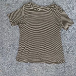 green striped tshirt